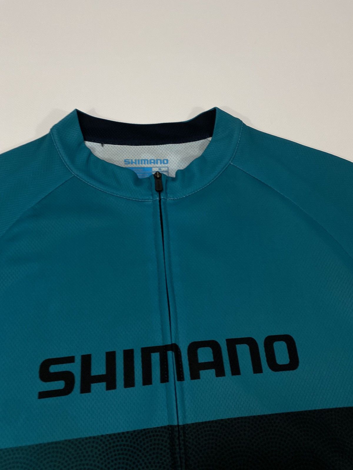 Other Shimano Cycling Biker Sport Jersey Teal Black Size US XL / EU 56 / 4 - 6 Thumbnail