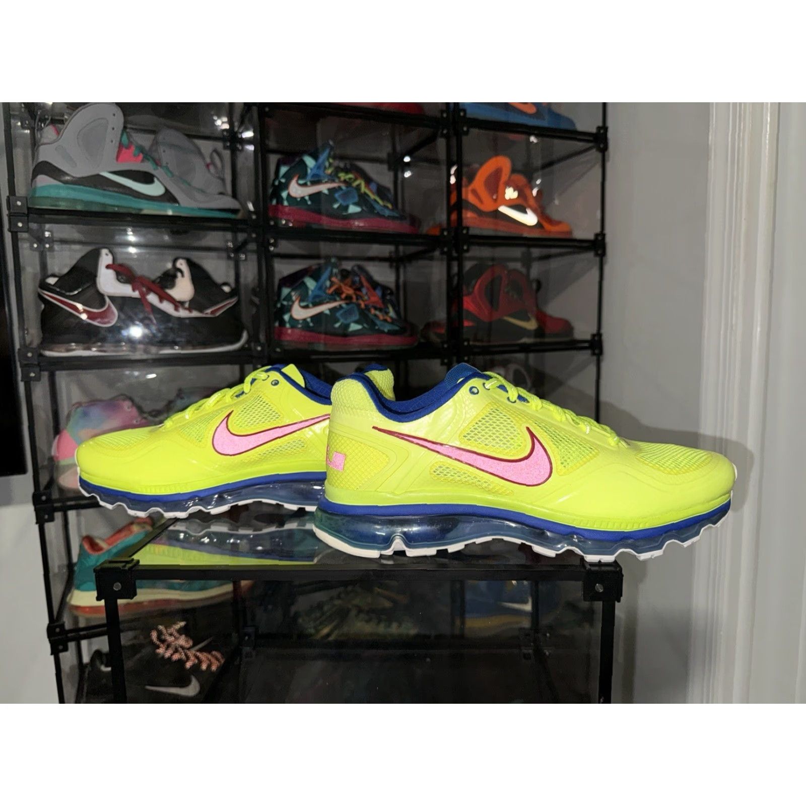 Nike Nike Air Trainer 1.3 Max Breathe Lebron Hazardous Materials PE Promo Sample 11 Men Green Sneaker Athletic Max 11 Nike Air Trainer Size US 11 / EU 44 - 5 Thumbnail