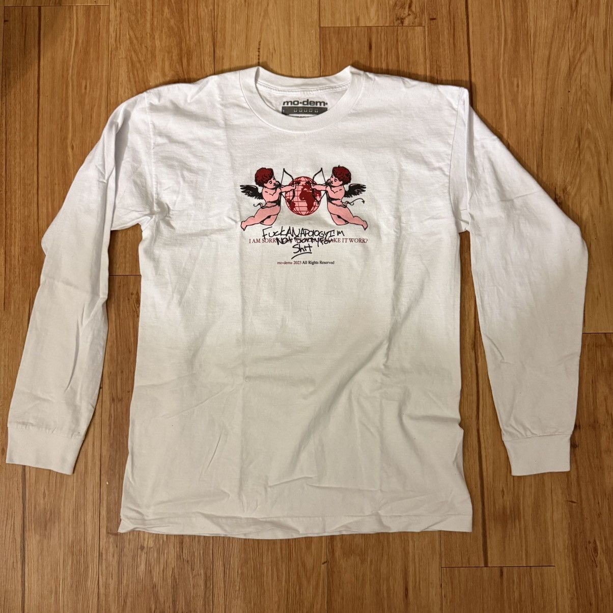Vintage Rare Broken Hearts x Mo-dem Tour Shirt The Lover tarot Sz L Size US L / EU 52-54 / 3 - 1 Thumbnail