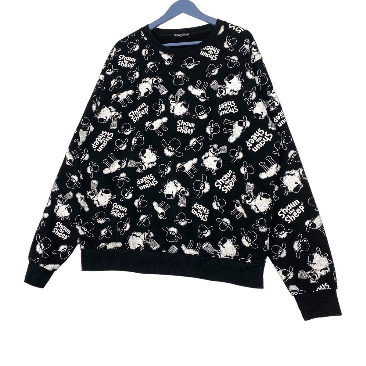 Designer × Vintage ShaunThe Sheep Full Print Sweatshirt Crewneck Size US XL / EU 56 / 4 - 4 Thumbnail