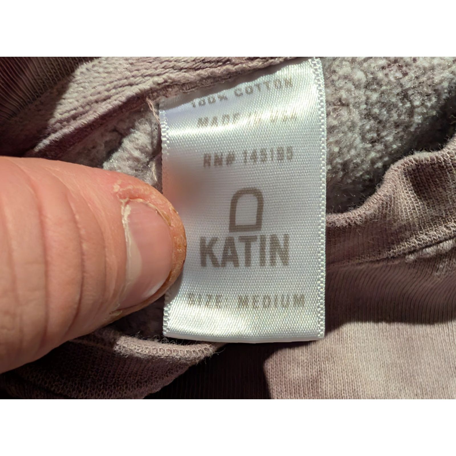Katin Katin Sweatshirt Mens M Gray Tie Dye Crewneck Pullover Surf Beach Made In USA Embroidered Logo Size US M / EU 48-50 / 2 - 5 Thumbnail