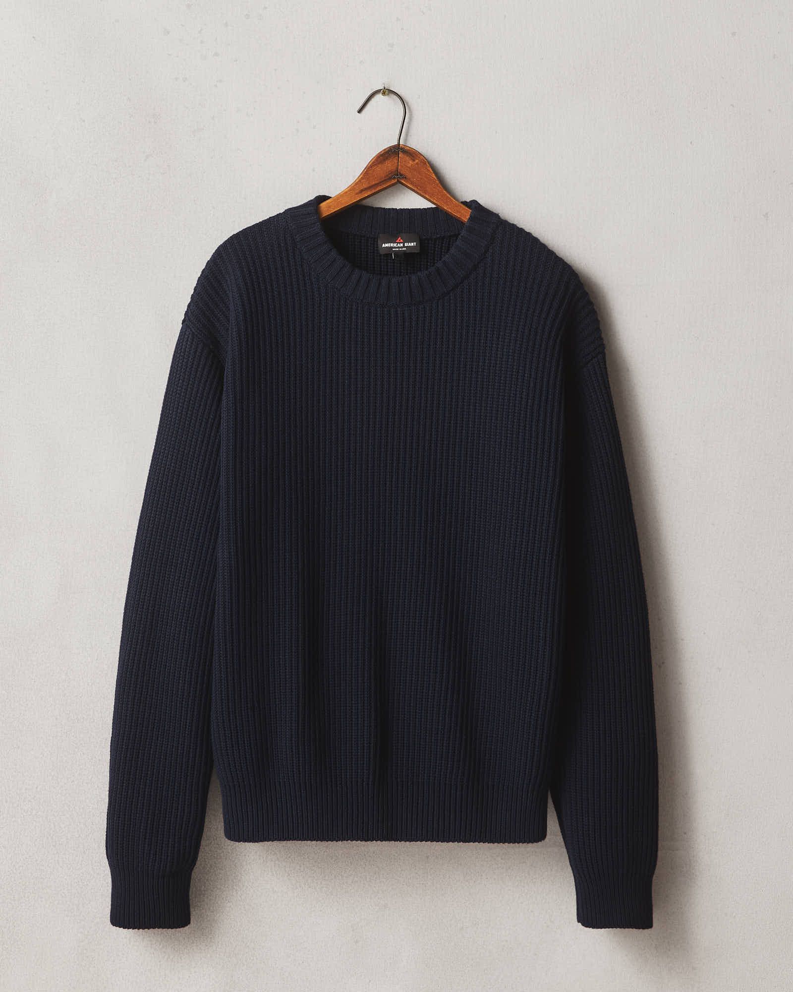 American Giant Chunky Cotton Sweater Size US L / EU 52-54 / 3 - 3 Thumbnail