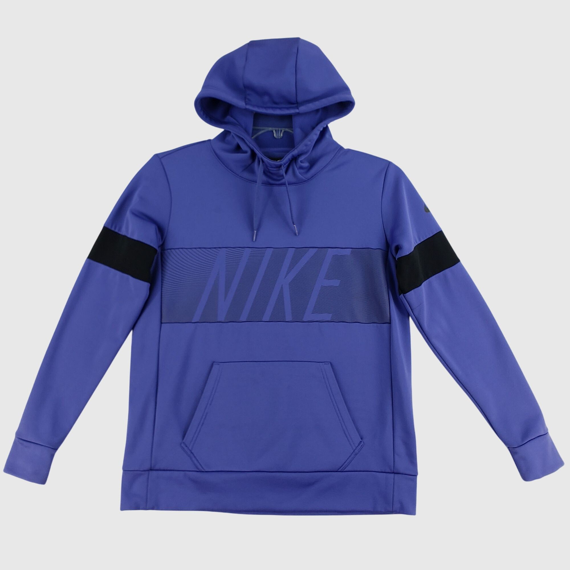 Nike Nike Mens Blue Hooded Sweatshirt Kangaroo Pocket Size M Size US M / EU 48-50 / 2 - 1 Thumbnail