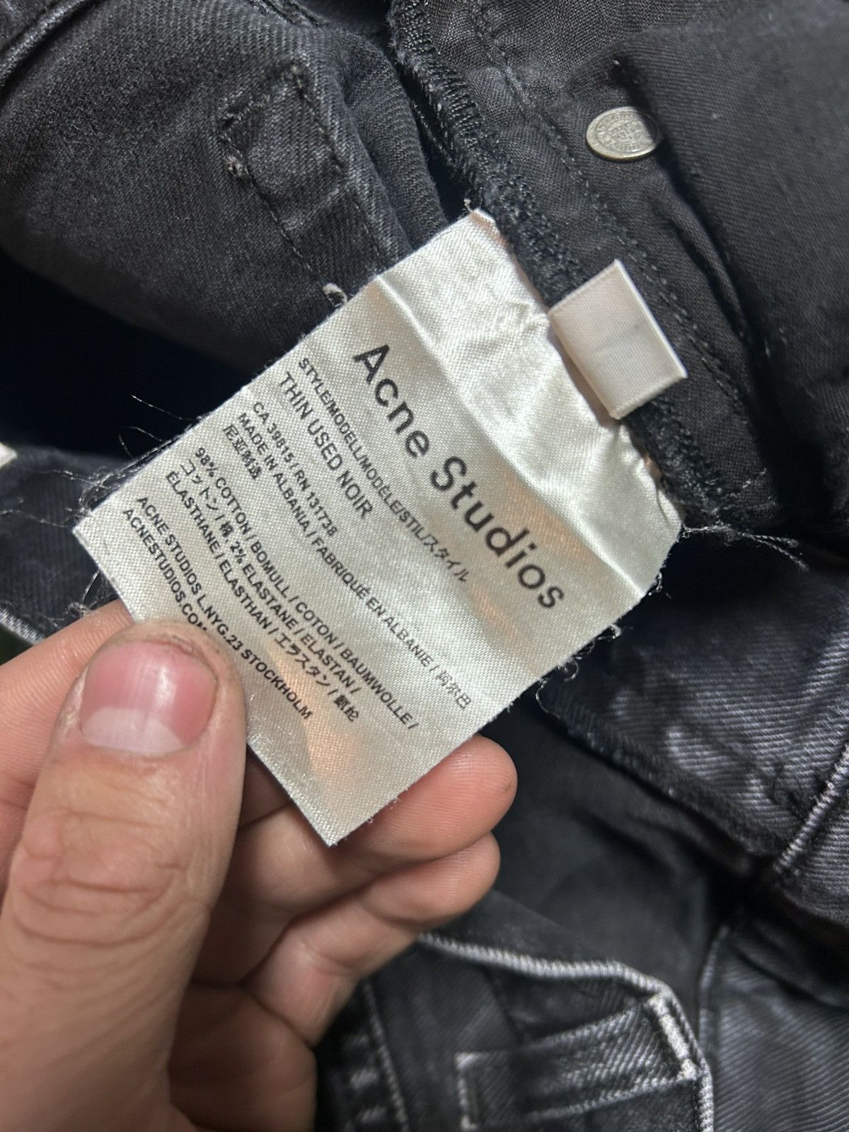 Acne Studios ACNE STUDIOS PANTS Size US 32 / EU 48 - 3 Thumbnail