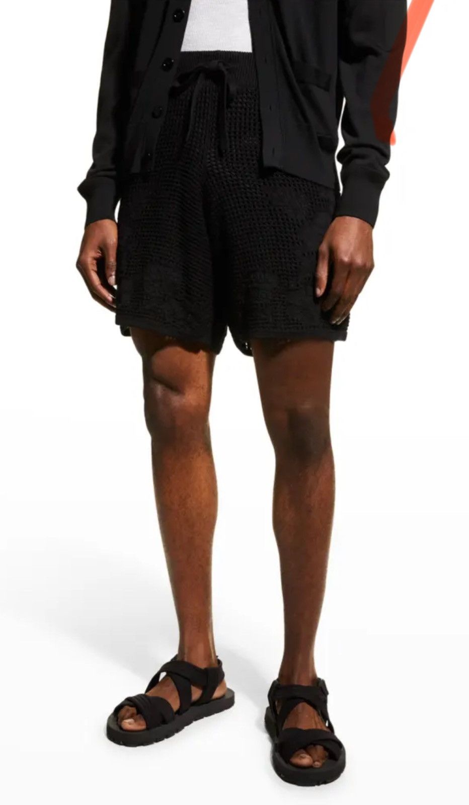 Amiri EUC Amiri Floral Mesh Shorts Size US 32 / EU 48 - 4 Thumbnail
