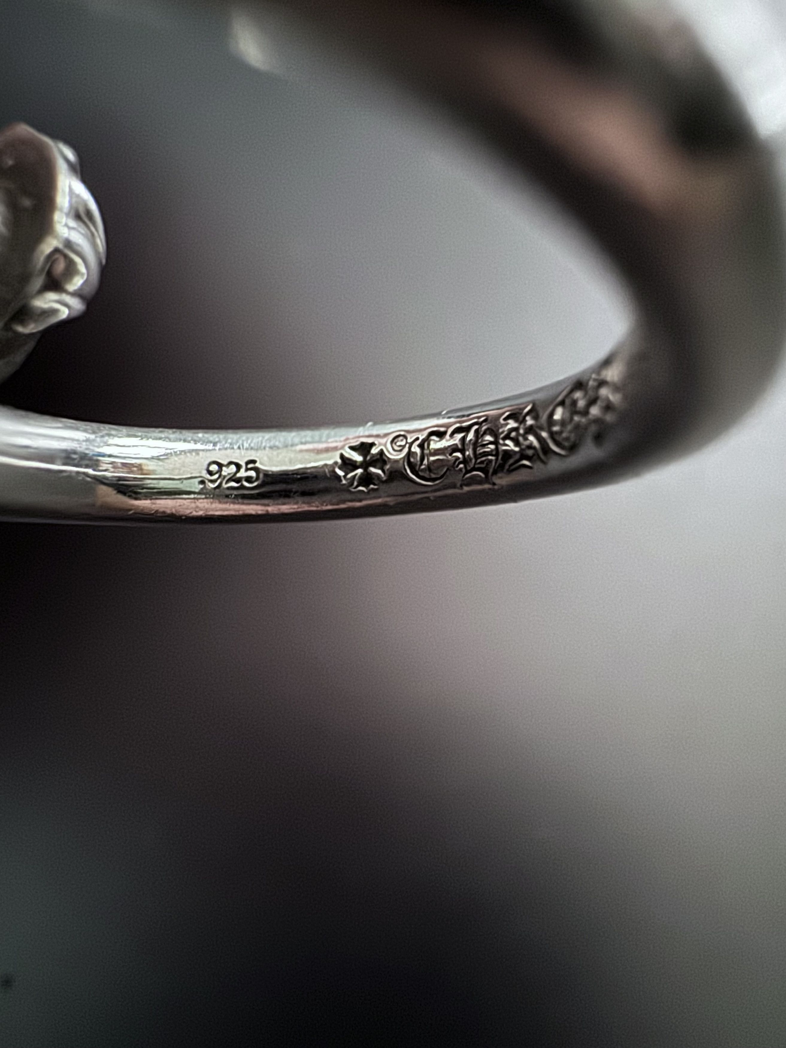 Chrome Hearts RARE CH Crossball Nail Ring Paris stamp Size ONE SIZE - 7 Thumbnail