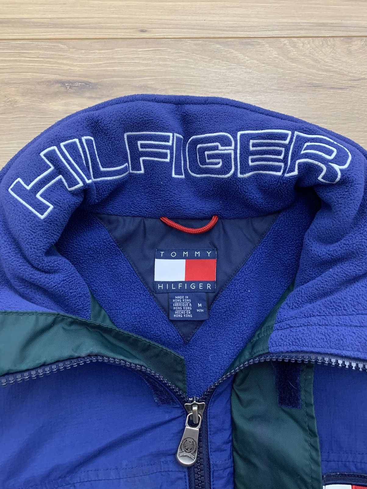 Tommy Hilfiger 🔹Retro Full Zip Tommy Hilfiger Jacket (Sz M) Size US M / EU 48-50 / 2 - 2 Thumbnail