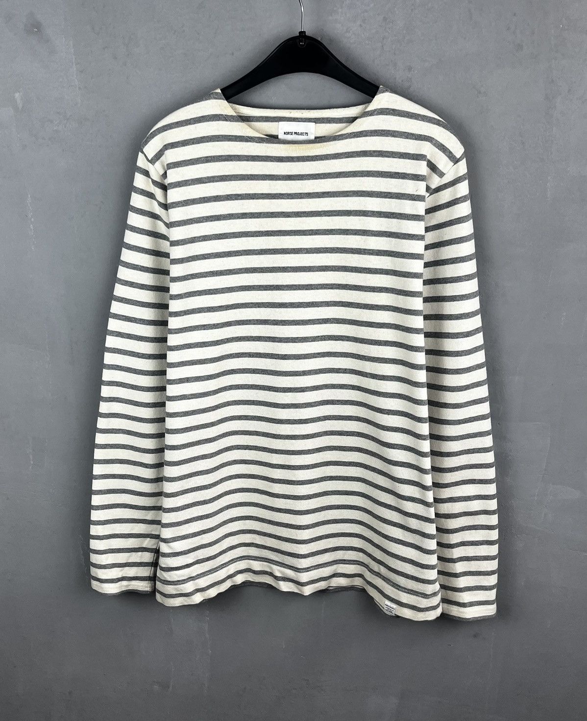 Japanese Brand × Norse Projects × Vintage Norse Projects Striped Sweatshirt Size US L / EU 52-54 / 3 - 1 Thumbnail