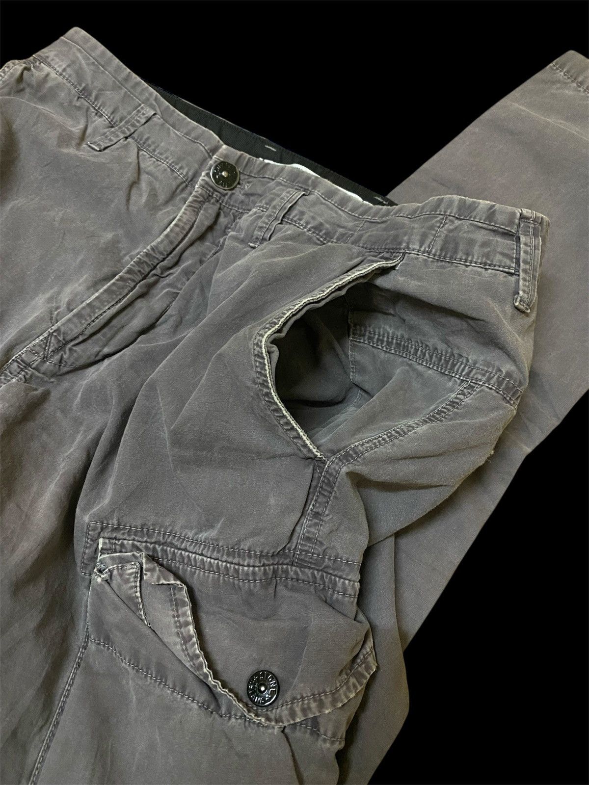 Stone Island Stone Island Type SL Reconstructed Multi Pocket Cargo Pants Size US 32 / EU 48 - 3 Thumbnail