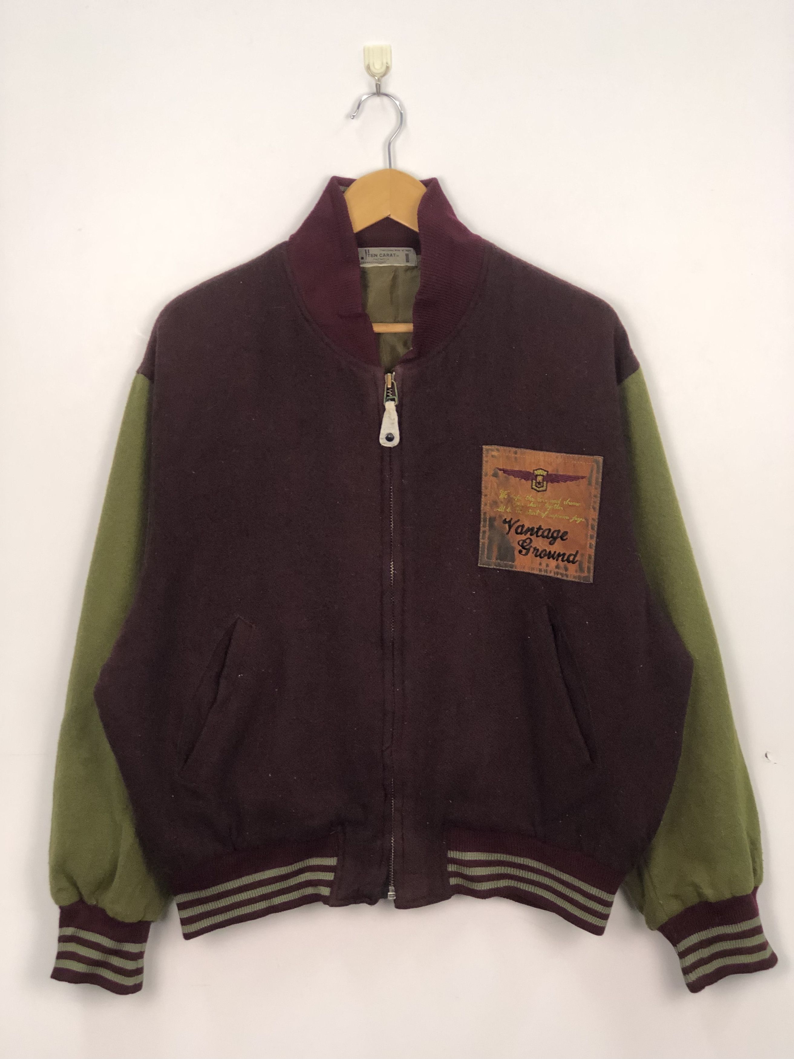 Japanese Brand Vintage Varsity Jacket Japanese Brand J0206 Size US L / EU 52-54 / 3 - 2 Thumbnail