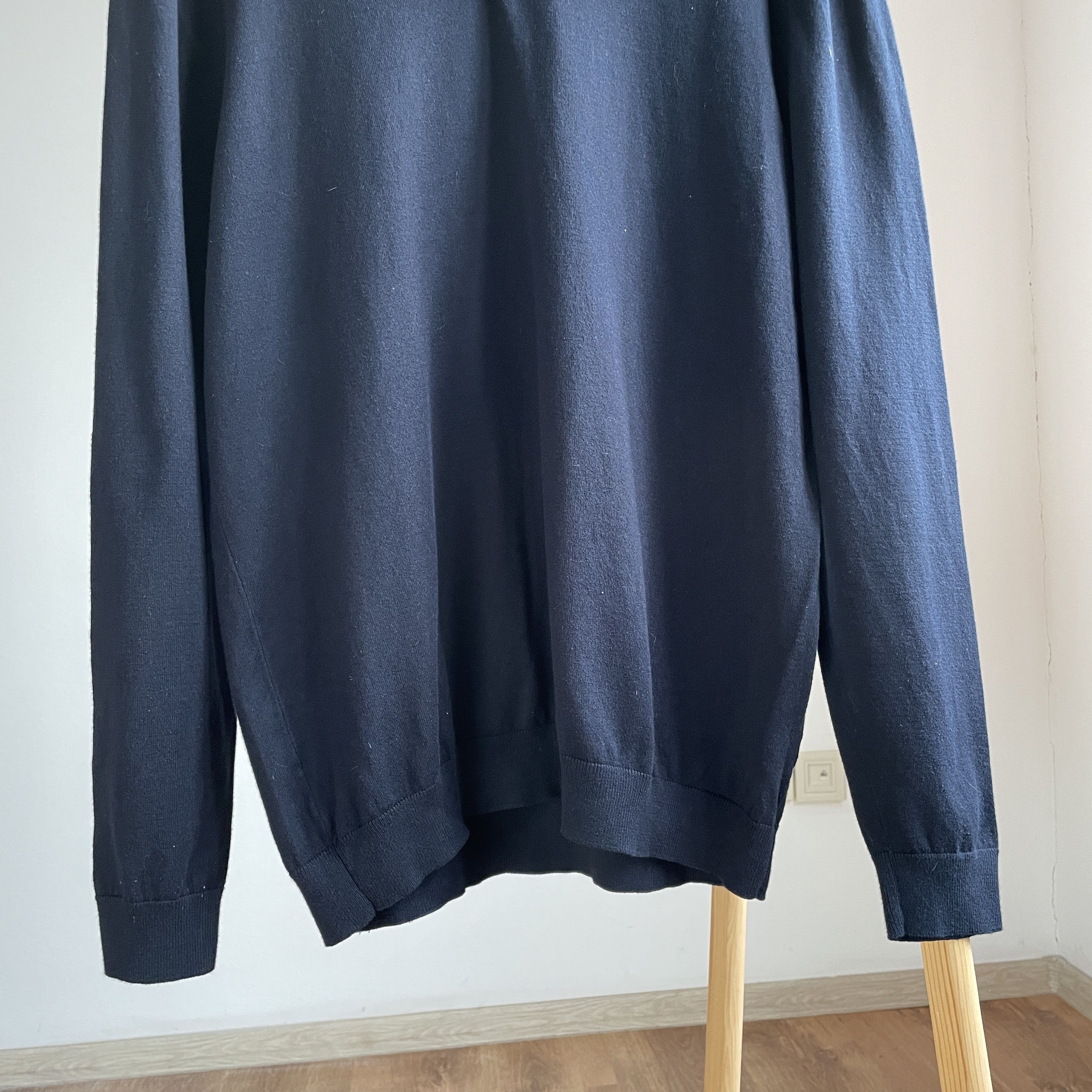 Lacoste Lacoste Vintage Knitted Collared Sweater Size 6 Size US XL / EU 56 / 4 - 5 Thumbnail