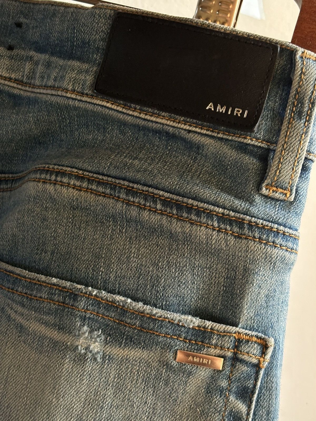 Amiri Amiri Embroidered Denim Size US 29 - 13 Thumbnail