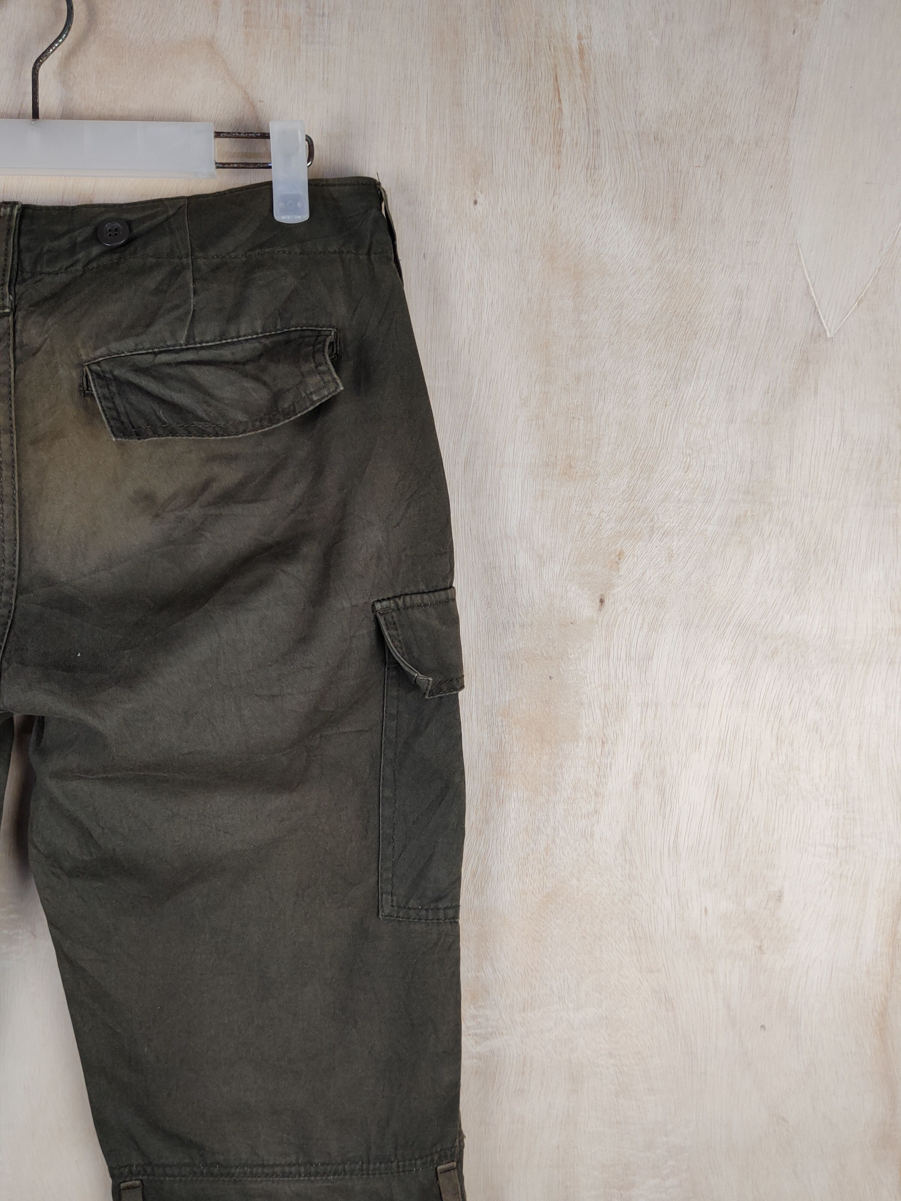 Japanese Brand Japanese Brand Brown Multipocket Tactical Cargo Pants #S2423 Size US 31 - 10 Thumbnail