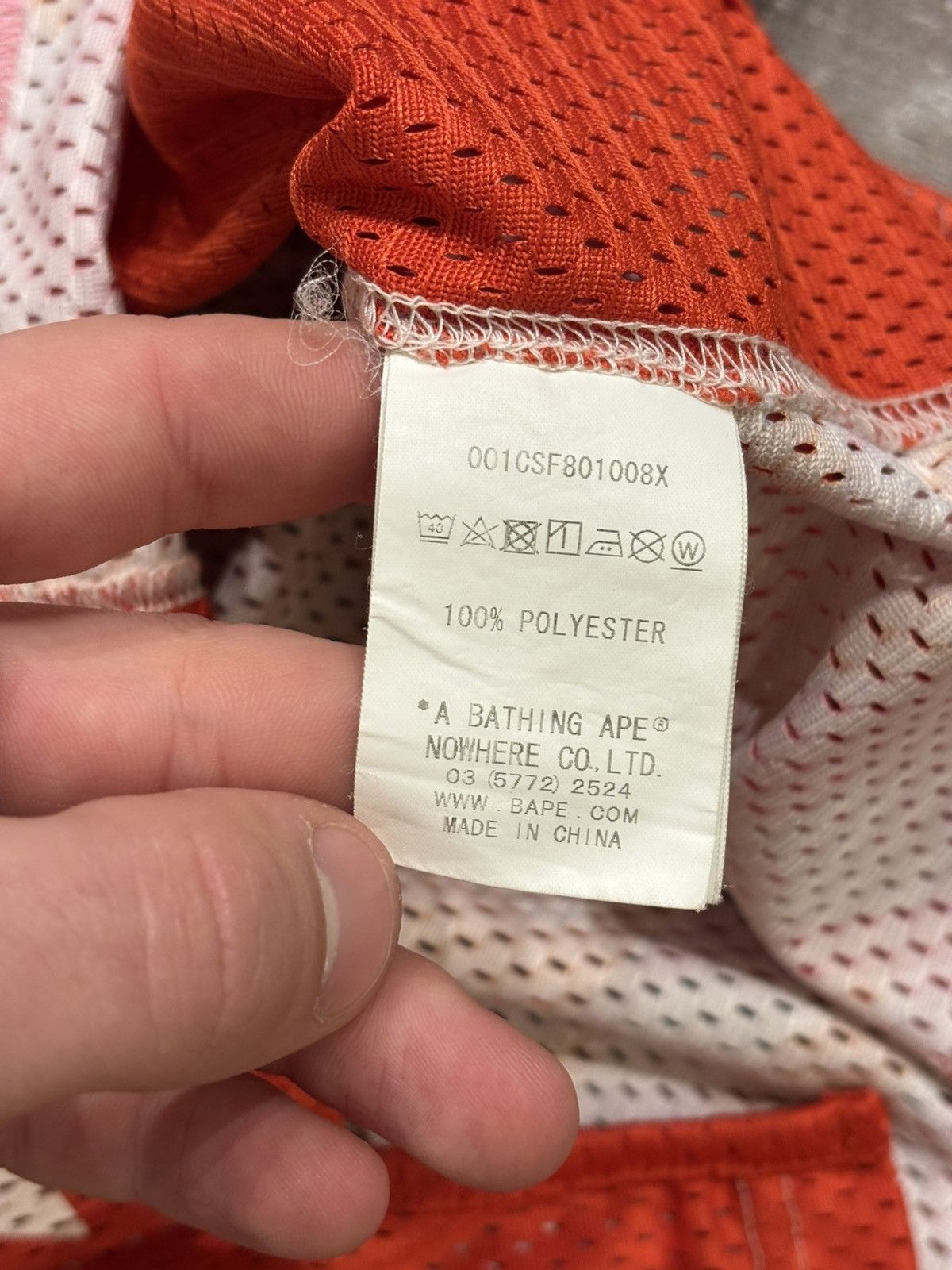 Bape Bape Camo Basketball Jersey Size US M / EU 48-50 / 2 - 6 Thumbnail