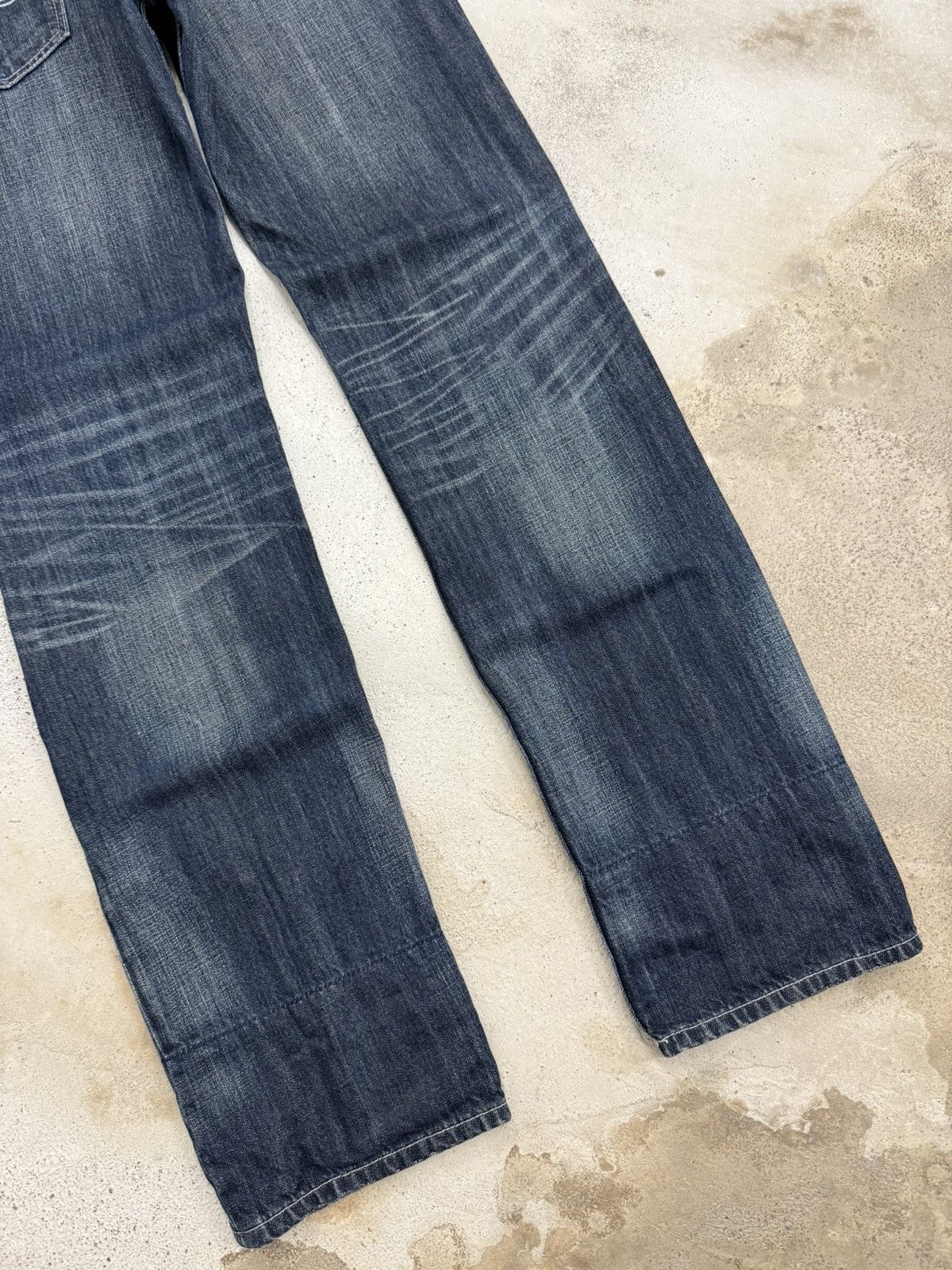 Japanese Brand Sirmione Heavy Stitch Distressed Multipocket Japan Denim Size US 28 / EU 44 - 12 Thumbnail