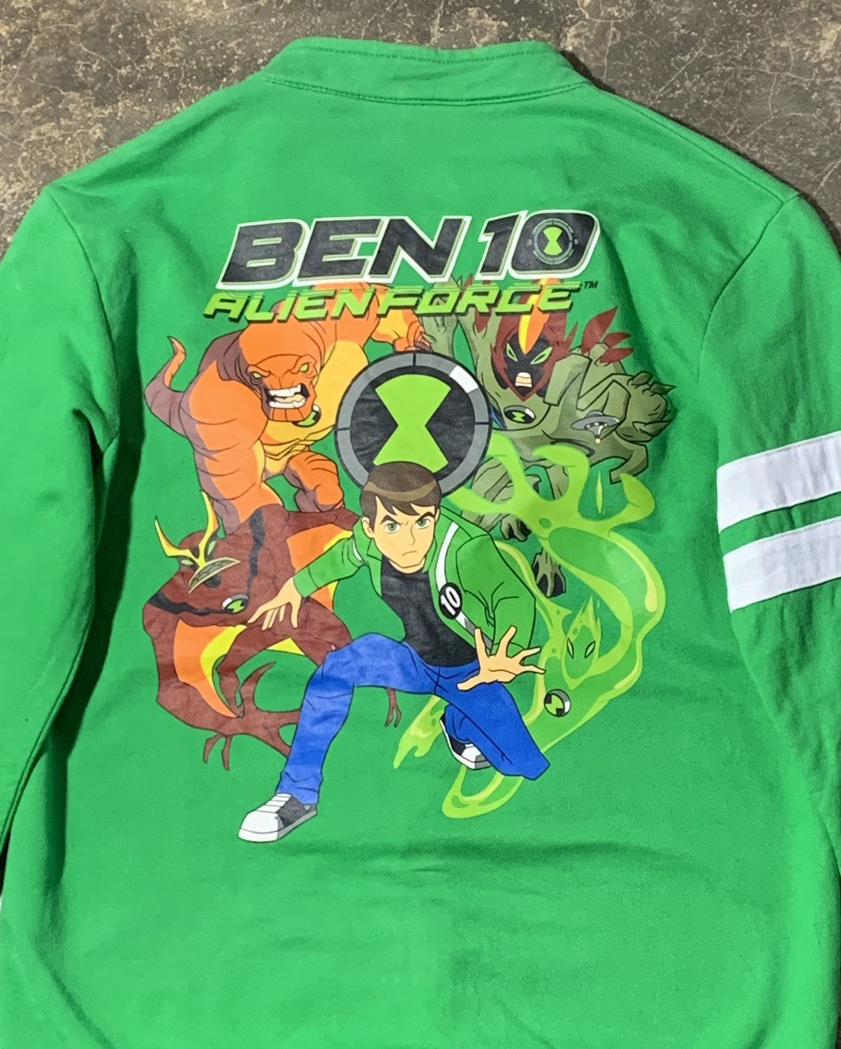Cartoon Network Vintage Y2k Ben10 Alien Force Zipper Sweater Size XXS / US 00 / IT 34 - 6 Thumbnail