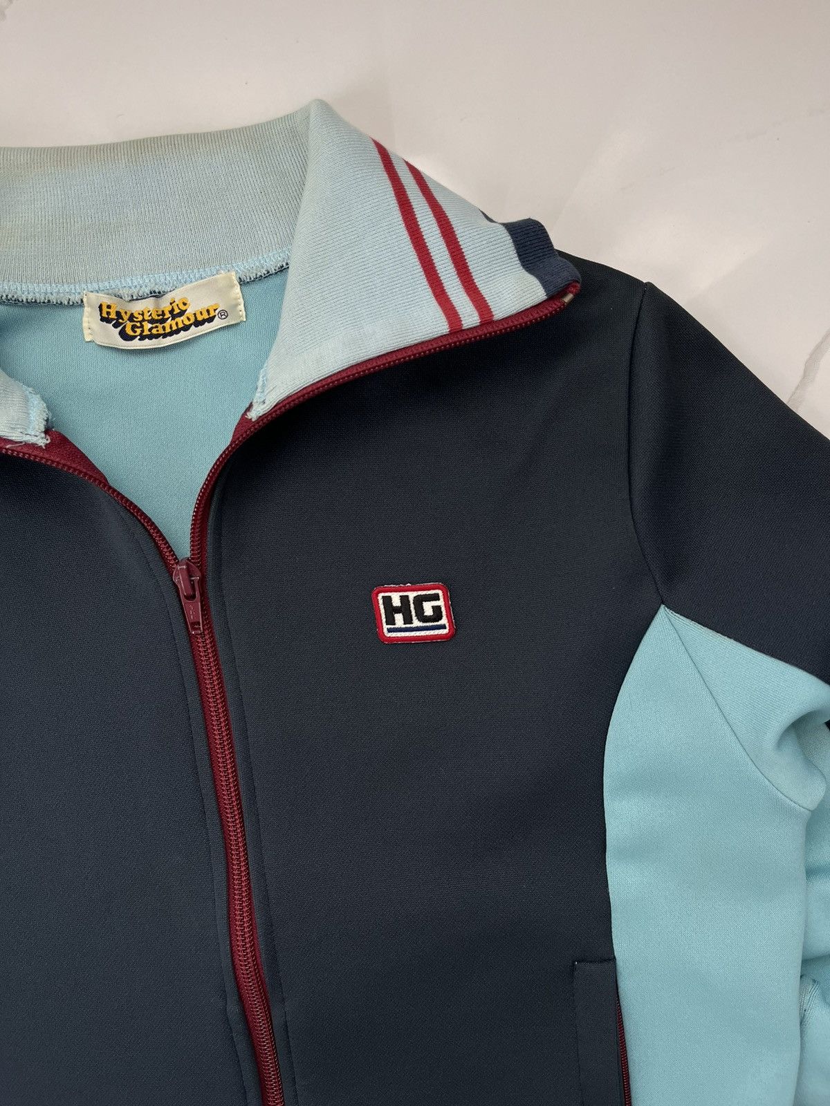 Hysteric Glamour 00’s HYSTERIC GLAMOUR Y2K VINTAGE TRACK JACKET RARE Size S / US 4 / IT 40 - 2 Thumbnail