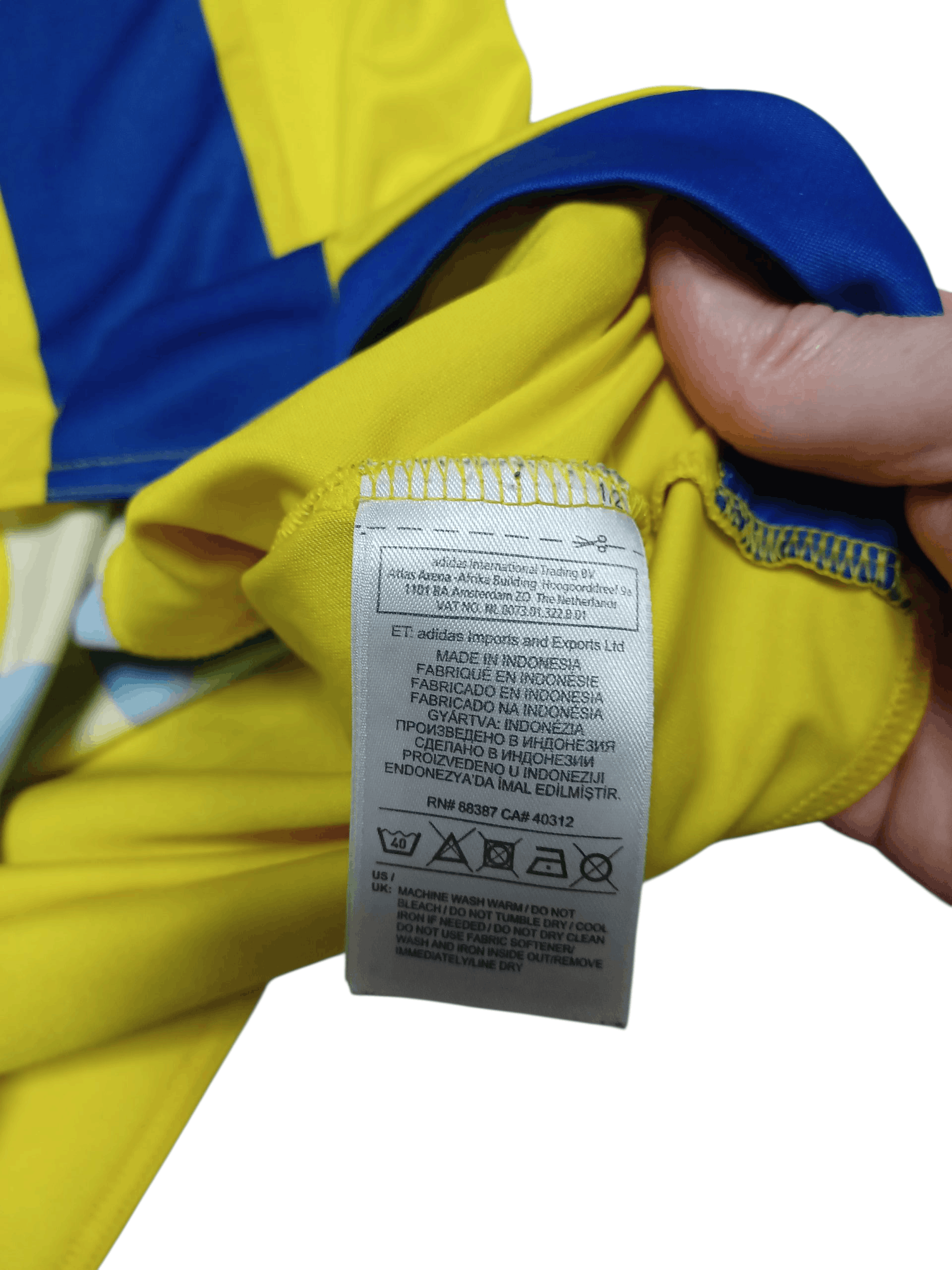 Adidas ARKA GDYNIA ADIDAS 2016 VINTAGE SOCCER JERSEY POLAND Size US S / EU 44-46 / 1 - 5 Thumbnail