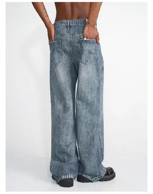 VIBE y2k faded washed flared jeans Size US 33 - 5 Thumbnail