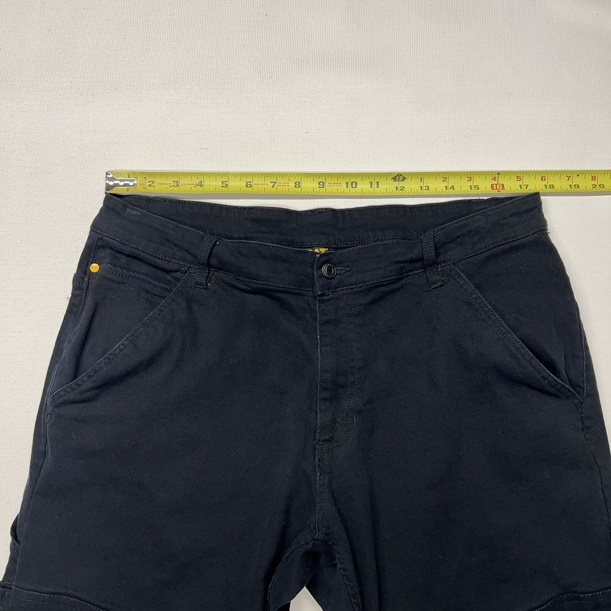 Caterpillar Cat Caterpillar Pants Black Carpenter Double Knee Workwear Size US 36 / EU 52 - 24 Thumbnail