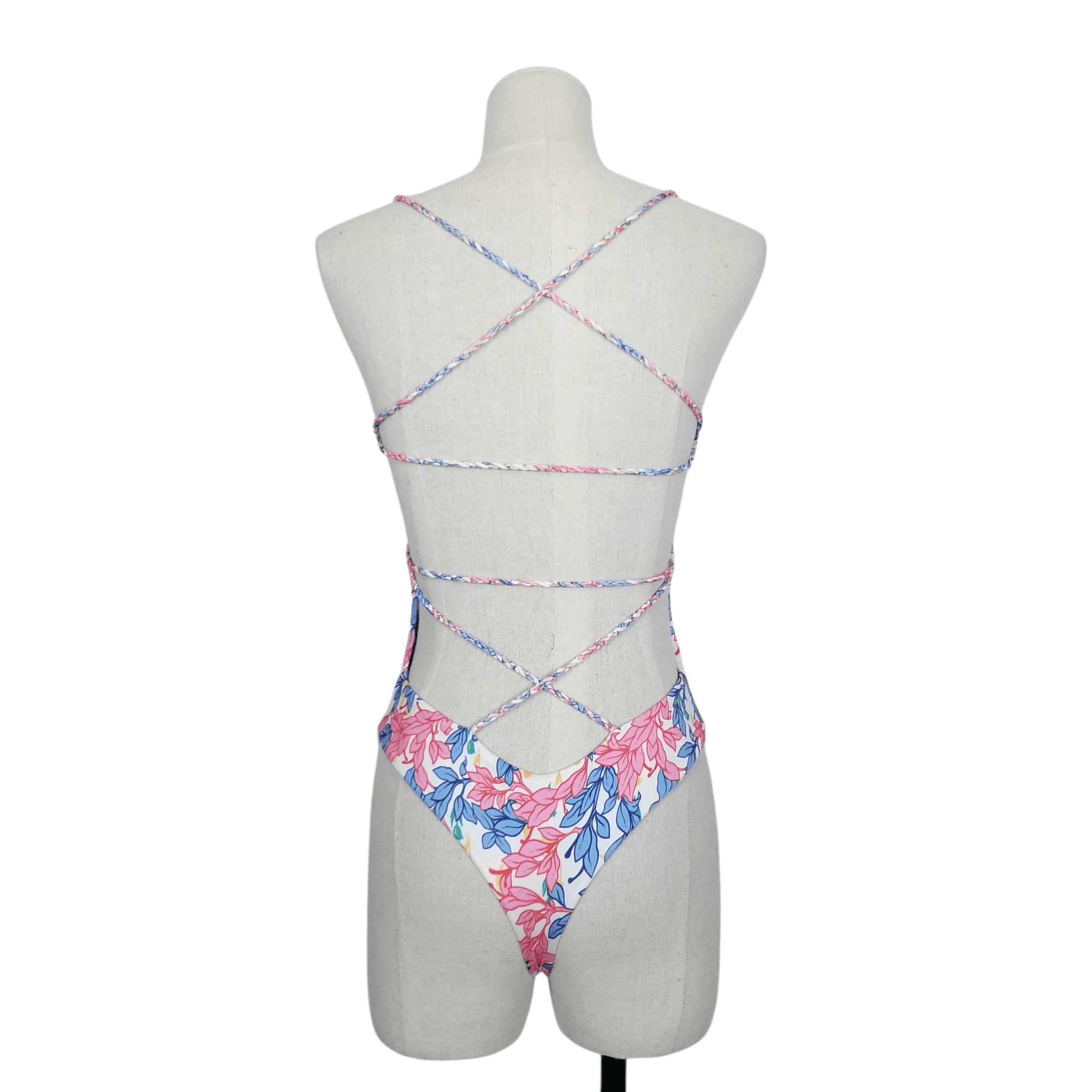 Other Ayra Swim Panama Strappy Cheeky Swimsuit Floral Sz Small Size ONE SIZE - 4 Thumbnail