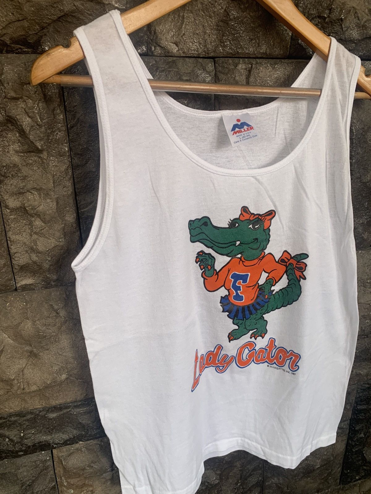 NFL Vintage 80s Florida Lady Gator Top Tank Size US L / EU 52-54 / 3 - 5 Thumbnail