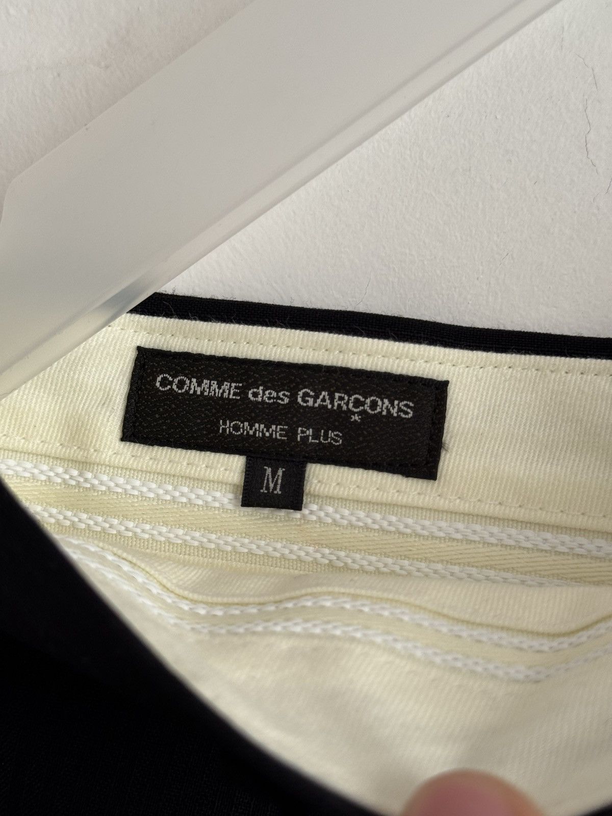 Comme des Garcons Homme Plus Comme des Garcons Homme Plus AD2023 "Double Front" Trousers Size US 32 / EU 48 - 5 Thumbnail