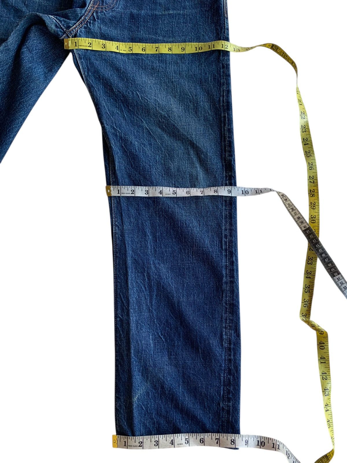 Kapital FULL COUNT X BARNEYS NEWYORK SELVEDGE BUTTON FLY DENIM Size US 32 / EU 48 - 17 Thumbnail