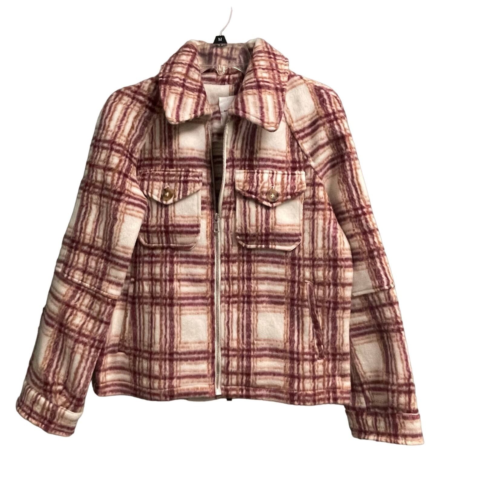 Other Avec Les Filles NWT Shacket Plaid Zip Up Size Small Plaid Size S / US 4 / IT 40 - 1 Thumbnail