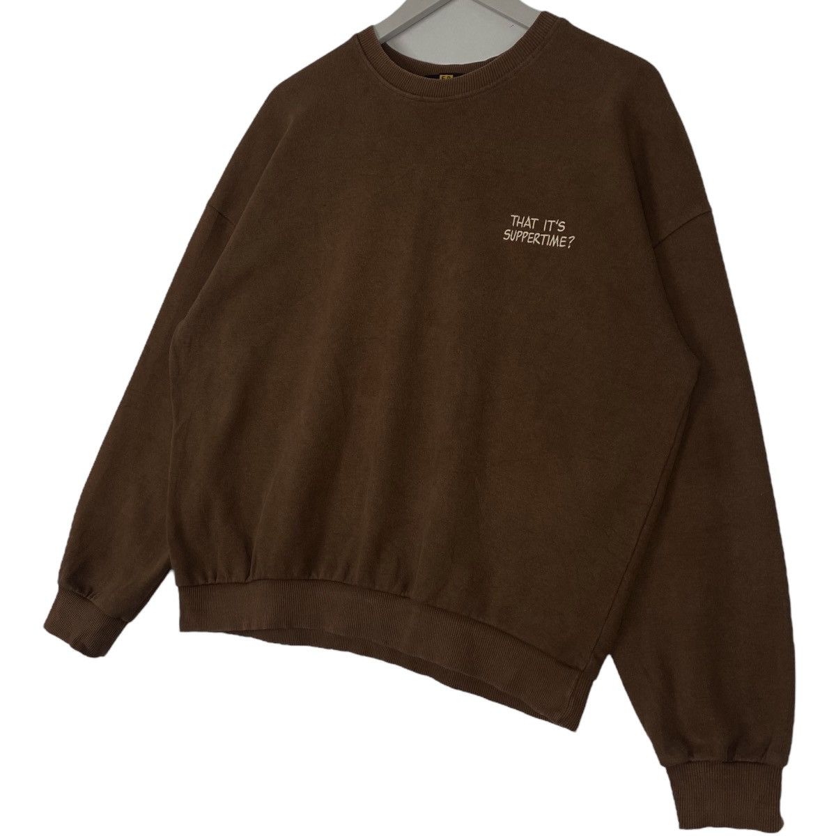 Other Vintage Peanuts Snoopy Printed Crewneck Sweatshirt Brown Size US L / EU 52-54 / 3 - 2 Thumbnail