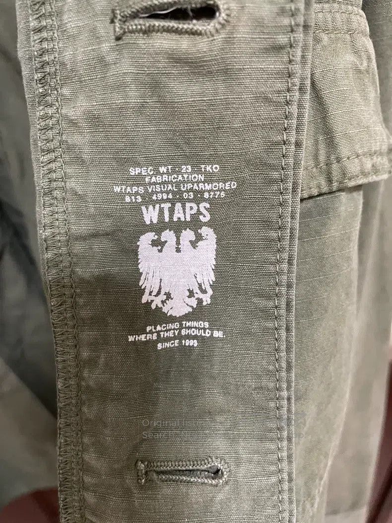 Wtaps Wtaps Military green military style jacket Size US L / EU 52-54 / 3 - 4 Thumbnail