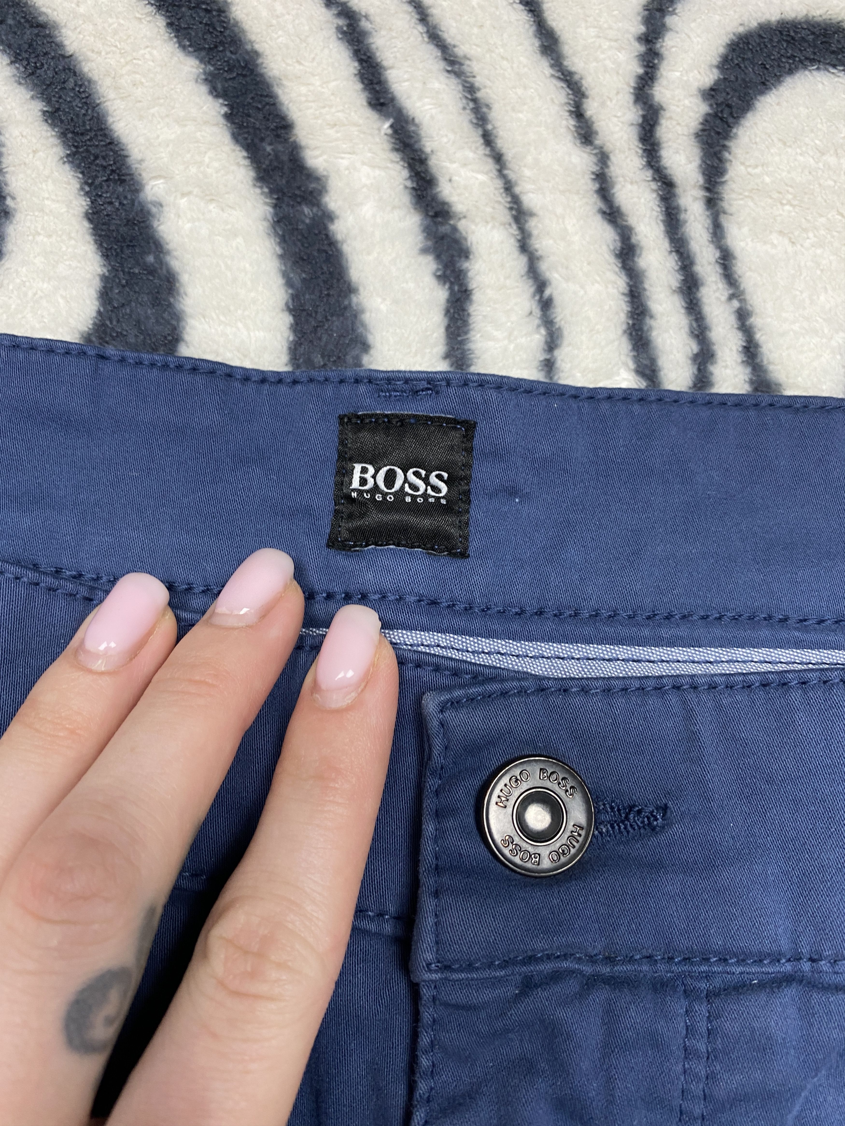Hugo Boss Hugo Boss Vintage Mens Chino Pants Size US 36 / EU 52 - 4 Thumbnail