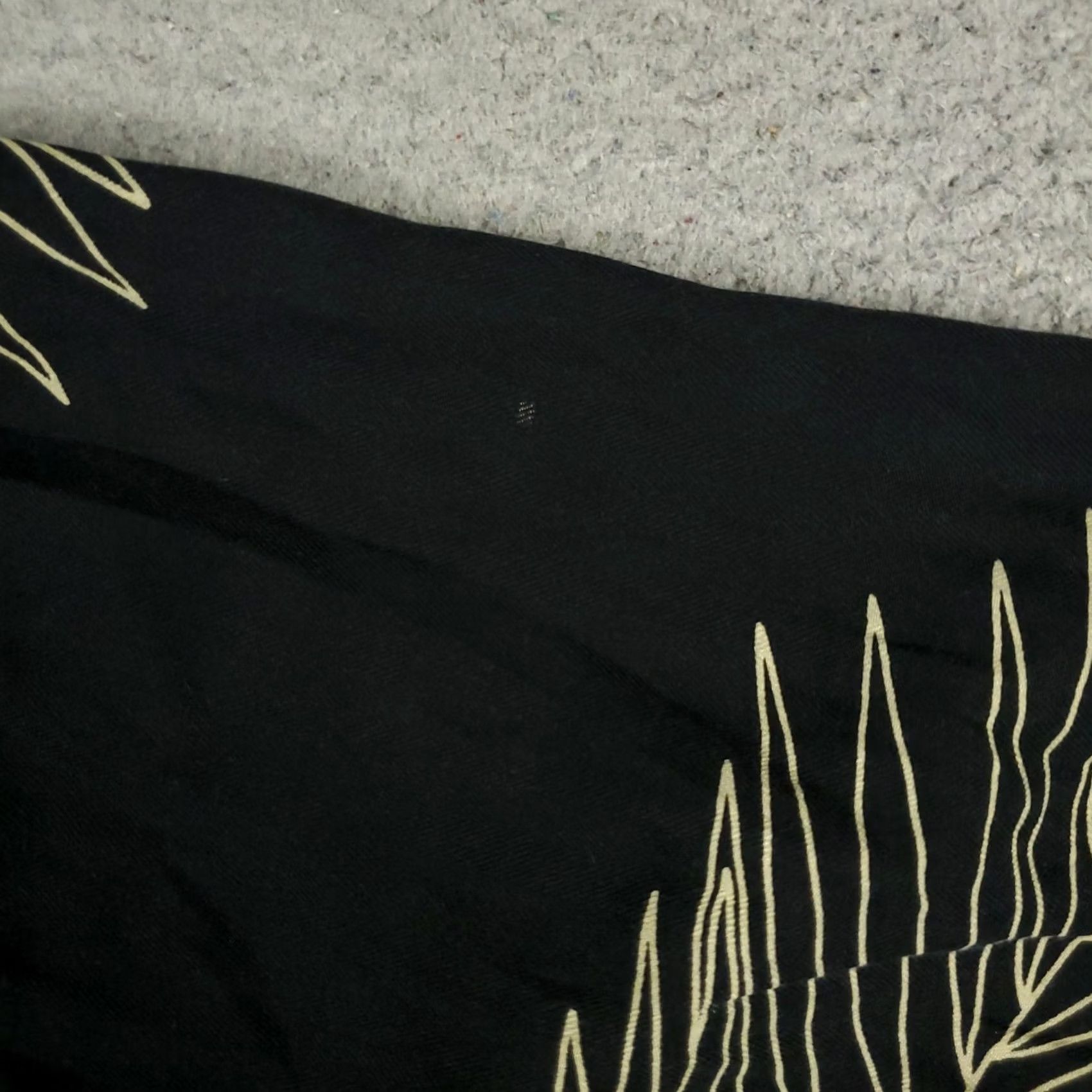 Vintage Bamboo Cay Shirt Mens Large Black Silk Blend Hawaiian Button Up Short Sleeve Size US L / EU 52-54 / 3 - 3 Thumbnail