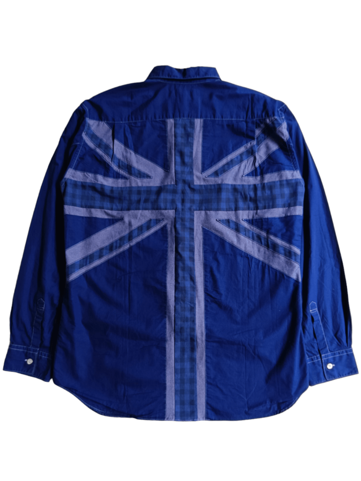 image of Comme Des Garcons Cross Checkered Shirt, Men's (Size Medium)