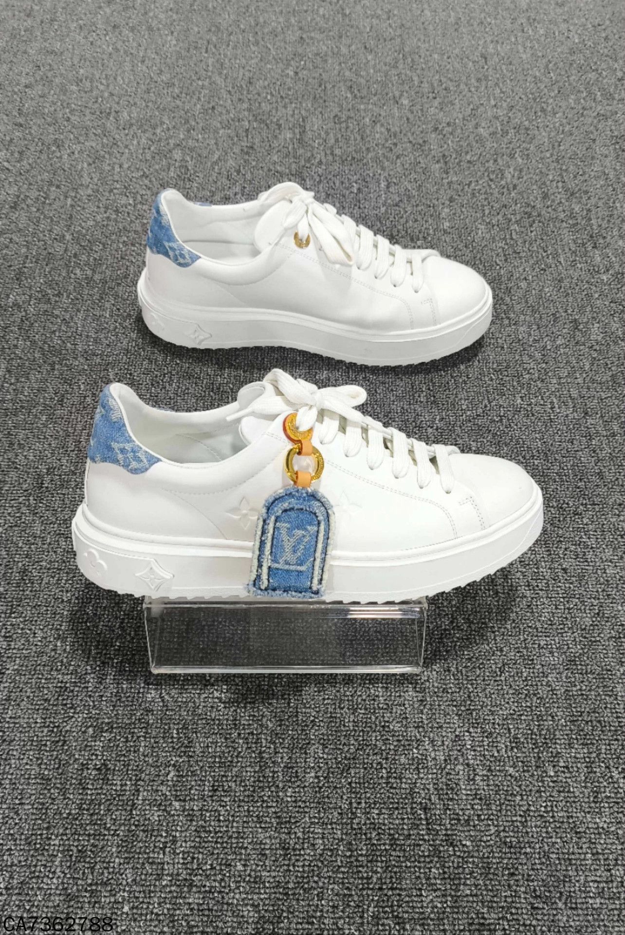 Louis Vuitton LV platform sneakers 99 New 37.5 Size US 6.5 / IT 36.5 - 4 Thumbnail