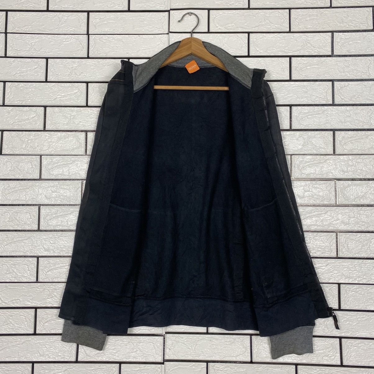 Japanese Brand 📌Vintage Bomber Jacket Hugo Boss Size US M / EU 48-50 / 2 - 14 Thumbnail