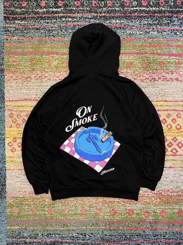 Trapstar «On Smoke» Boxy Hoodie M