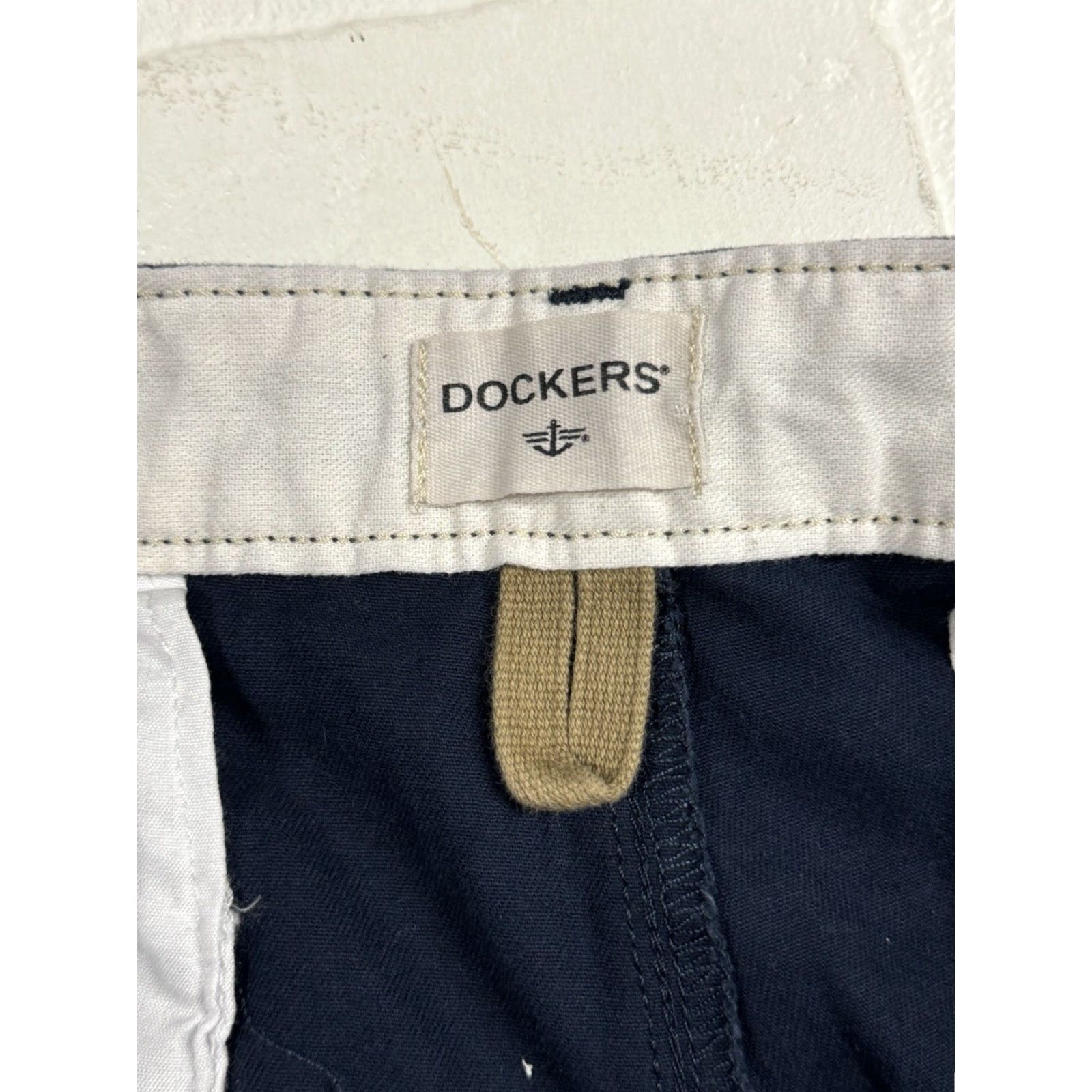 Dockers DOCKERS Navy Linen-Blend? Wait no. Size US 38 / EU 54 - 6 Thumbnail
