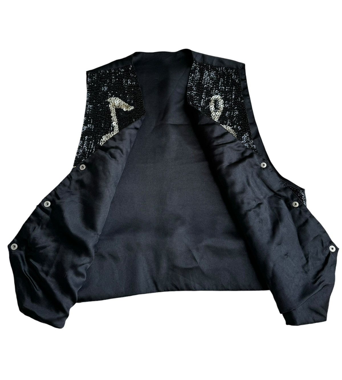 Japanese Brand × The Unbranded Brand Vintage Unbranded Art Music Sequin Rock Star Size US S / EU 44-46 / 1 - 8 Thumbnail