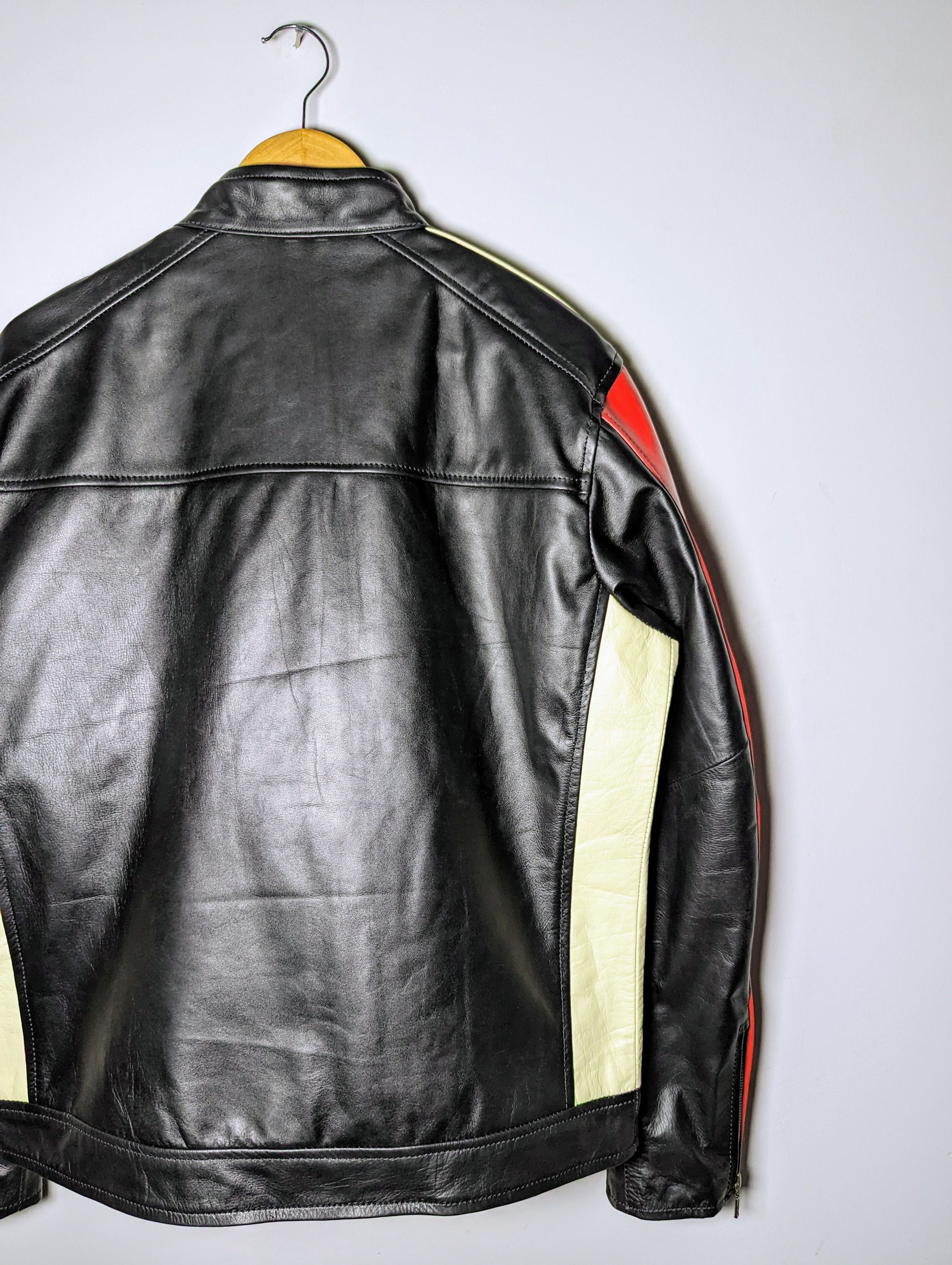 Ferrari 🔥 FERRARI 👀 RACING LEATHER JACKET STREETWEAR Size US M / EU 48-50 / 2 - 10 Thumbnail