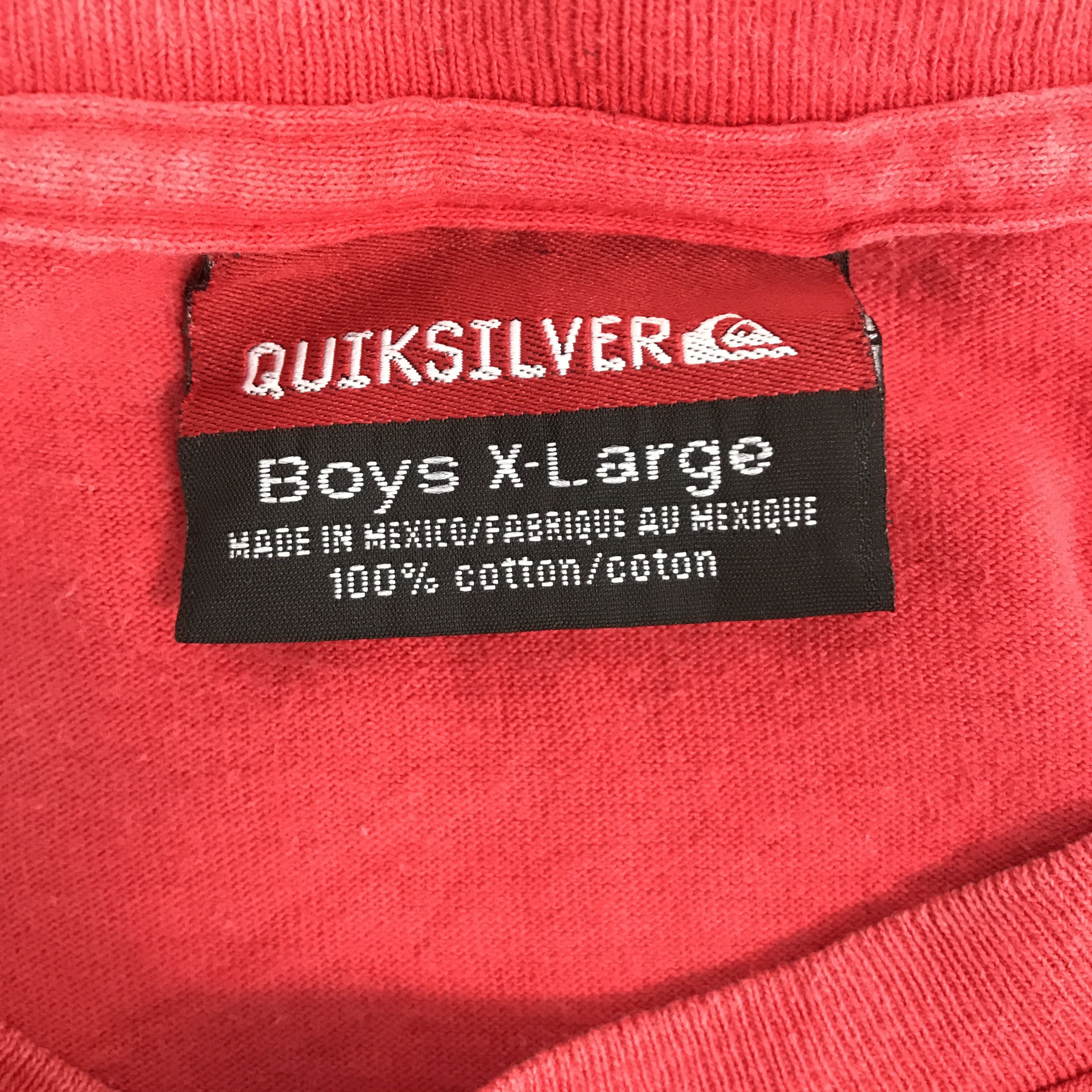 Quiksilver × Vintage y2k Quiksilver central logo tshirts Size US L / EU 52-54 / 3 - 10 Thumbnail