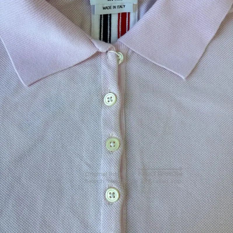 Thom Browne Thom Browne Pink Short-Sleeve T-Shirt . Size S / US 4 / IT 40 - 4 Thumbnail