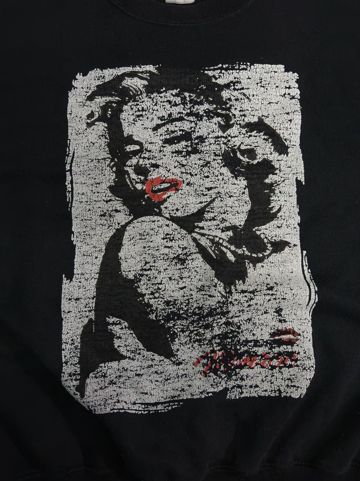 Kapital vtg y2k Marilyn Monroe Sweatshirt . Size US M / EU 48-50 / 2 - 2 Thumbnail