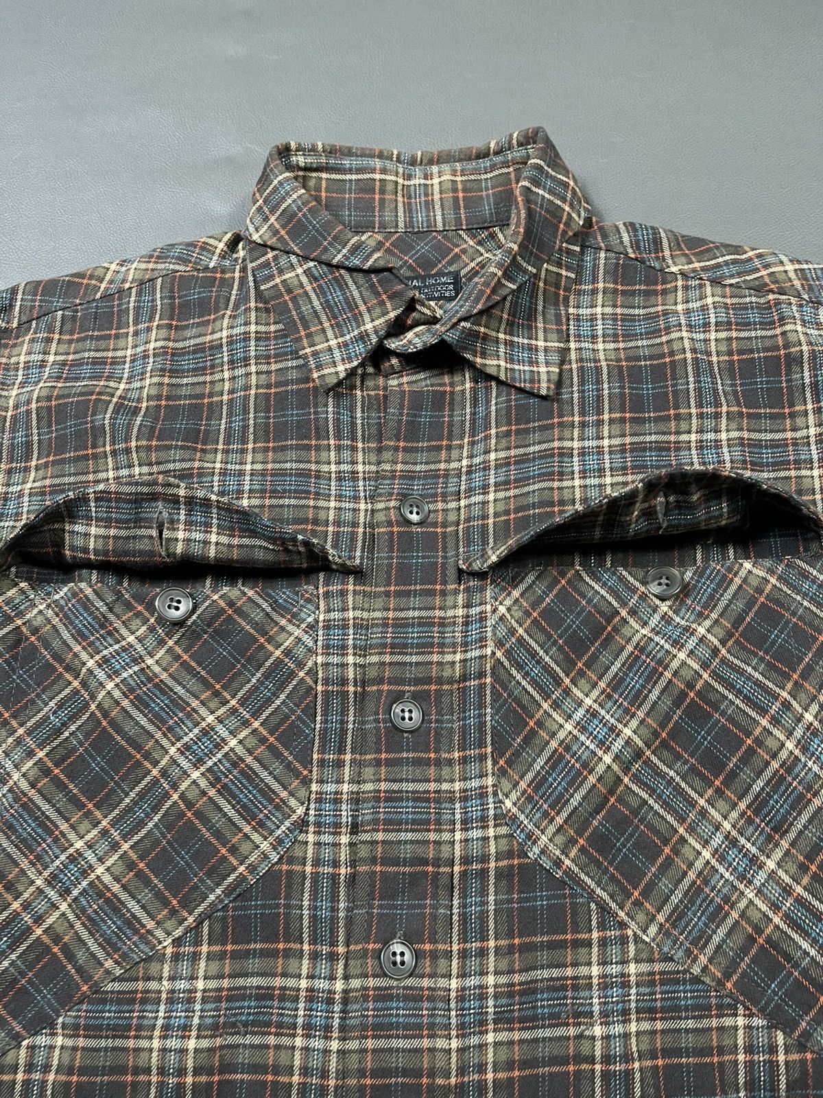 Final Home Final Home plaid flannel shirt Size US L / EU 52-54 / 3 - 6 Thumbnail
