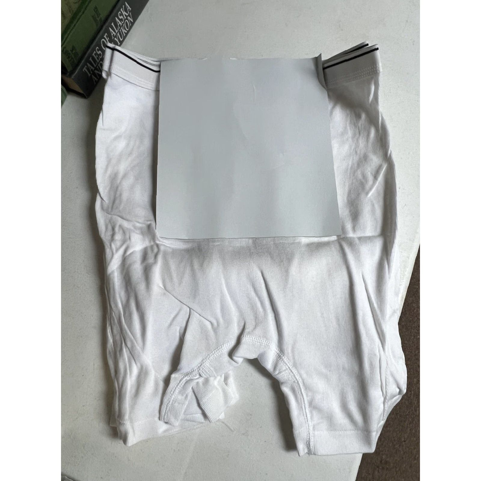 Vintage VINTAGE Watson's Boxer Brief Canada Cotton White 3 Piece 90s Mens M White Astro Boy NIP Tighty 1990s 3 Pair Underwear Mens Size 40R - 3 Thumbnail