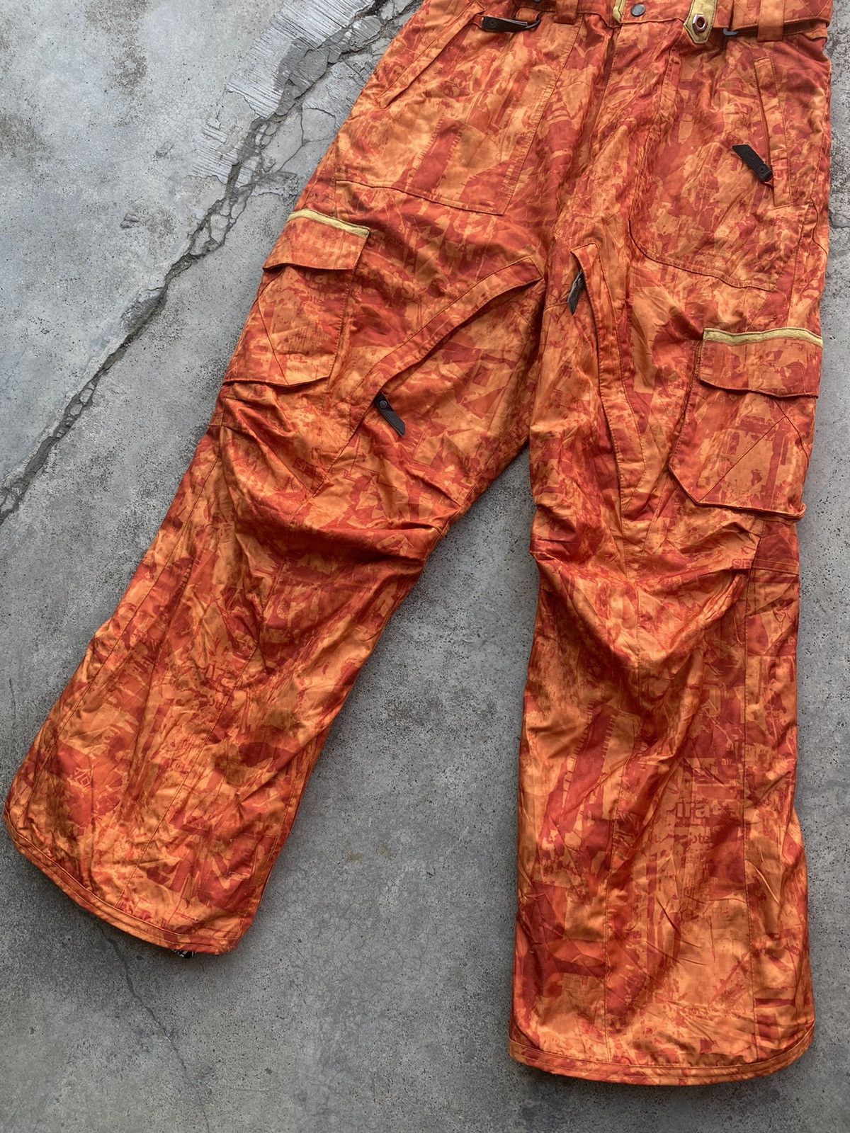 Vintage Vintage Sims snowboard ski pants with cargo pocket Size US 33 - 3 Thumbnail