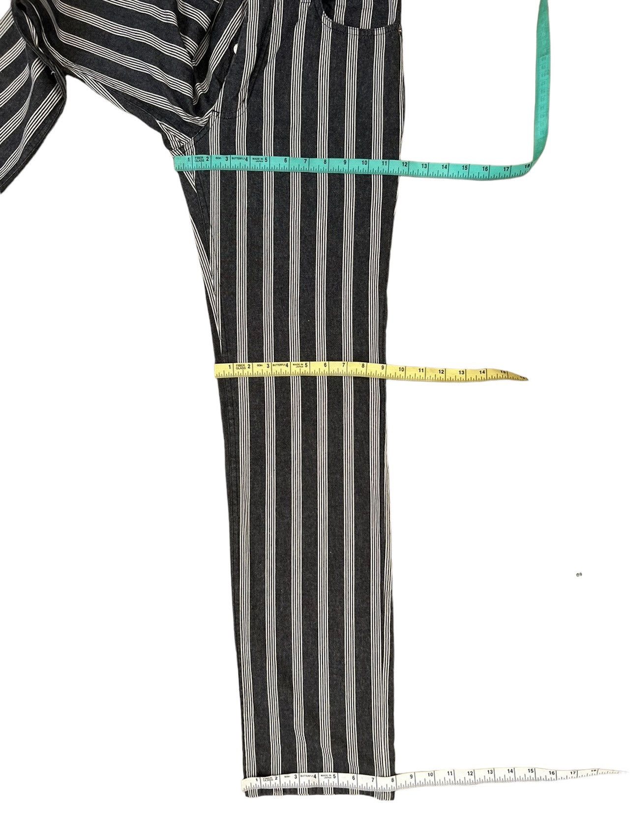 agnes b. Vintage Agnes B. Homme Vertical Border Striped Pant Size US 29 - 4 Thumbnail