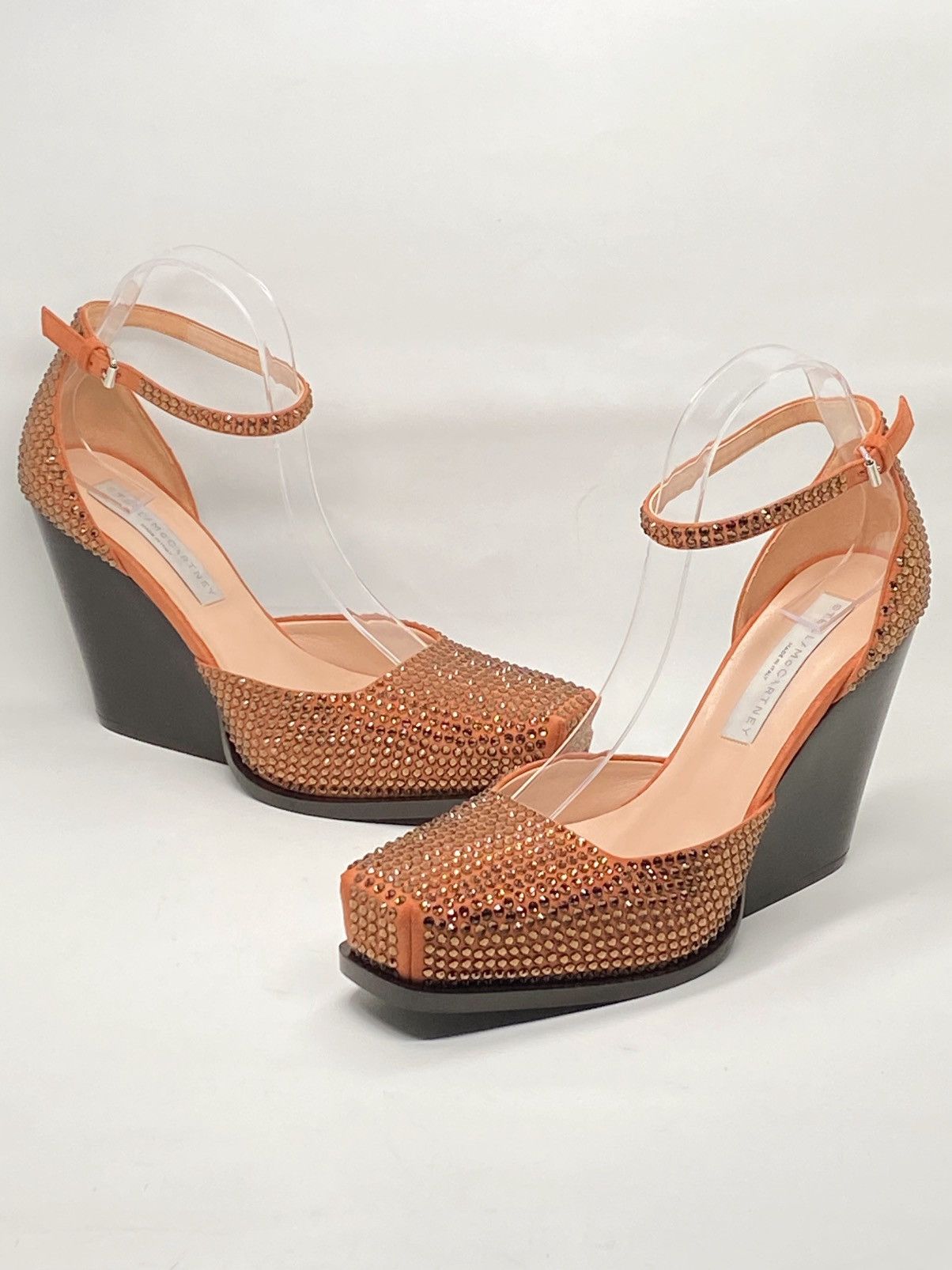 Stella McCartney Stella McCartney Cowboy Crystal All Over Heels size 39.5 Size US 9.5 / IT 39.5 - 1 Thumbnail