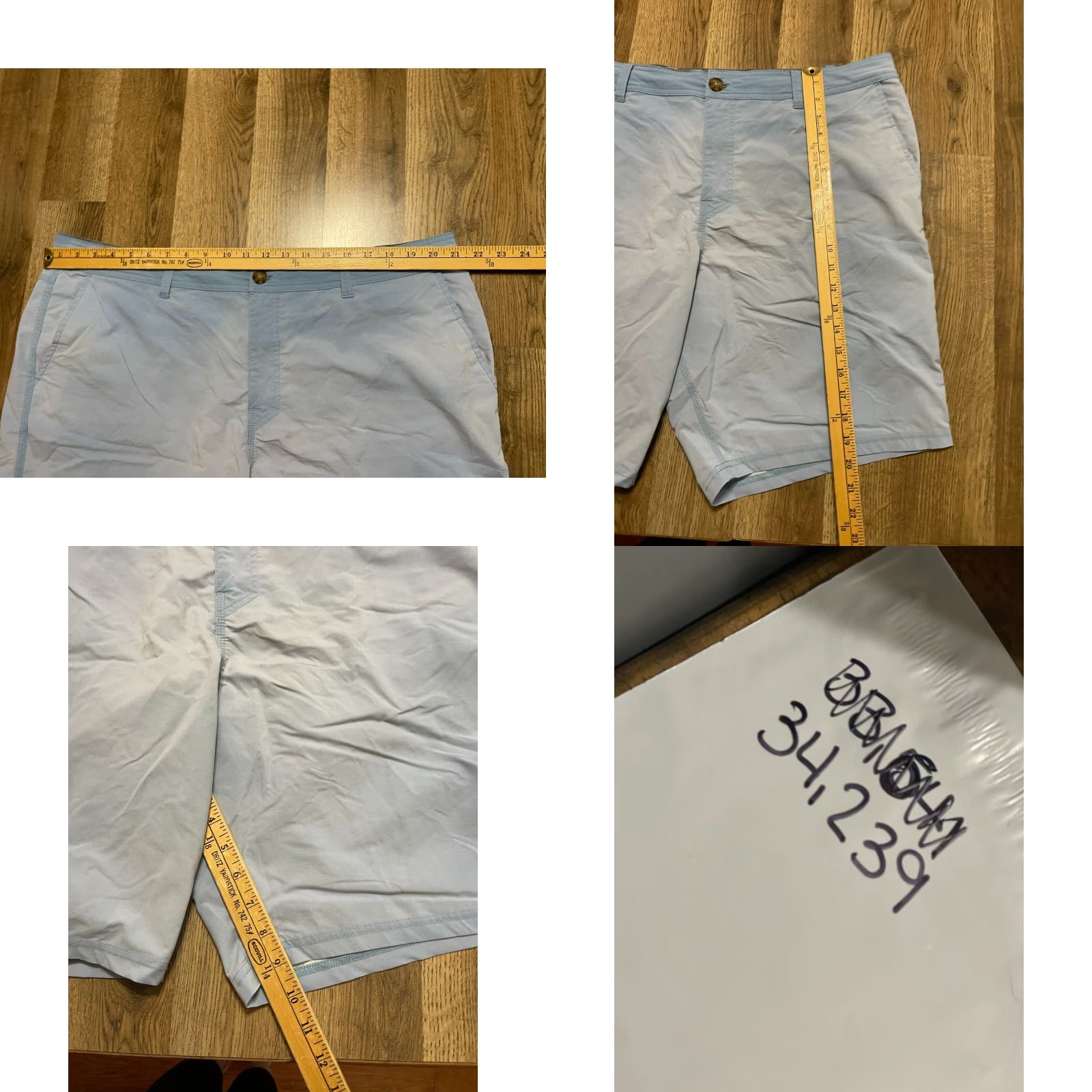 O'Neill O'Neill Shorts Men 40 Blue Denim Light Wash Pockets Casual Chino Regular Size 40 Blue Denim Light Wash Pockets 80s? Size US 40 / EU 56 - 8 Thumbnail