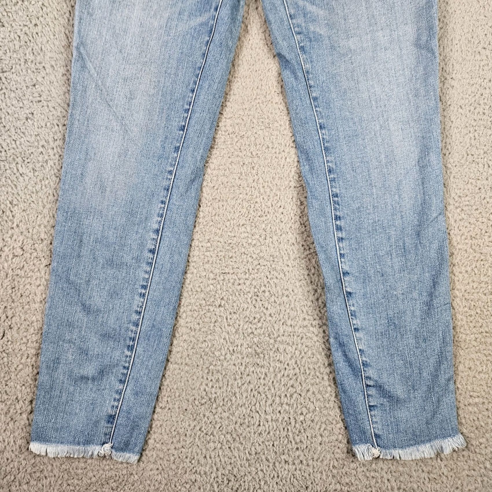 Madewell Madewell Jeans Five pockets Denim 9” High-Rise Skinny Crop Blue Size 26 Womens Regular Size 26" / US 2 / IT 38 - 4 Thumbnail